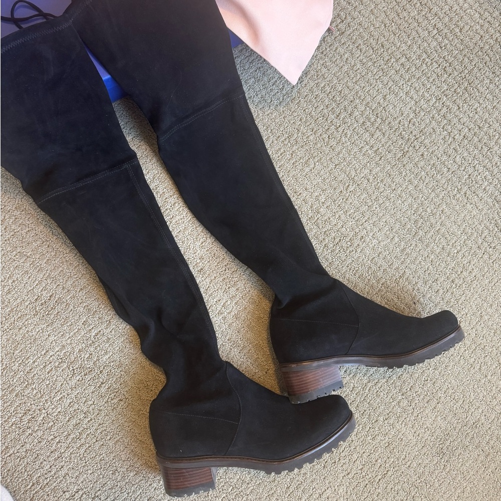 Stuart Weitzman over the knee boots 9.5